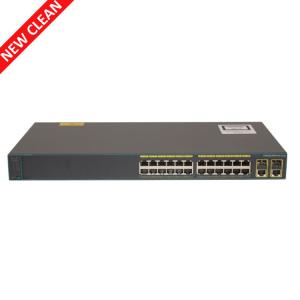 24 Port Managed Fiber Lan Base Switch WS-C2960+24TC-L With One Year Warranty