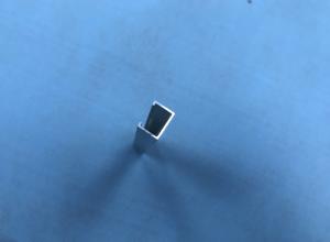 China Alloy 6063 Aluminium Partition Profiles Aluminum Glazing Bead 1.0mm Thickness on sale