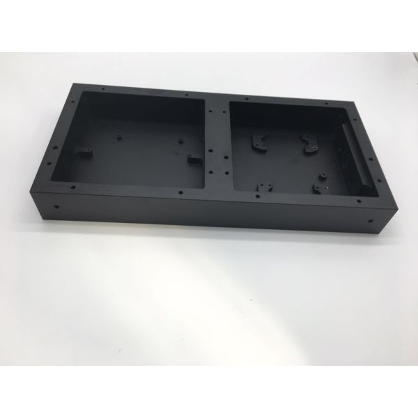 Quality Customized CNC Machining Parts Traffic Light Box with Black Anodizing wholesale