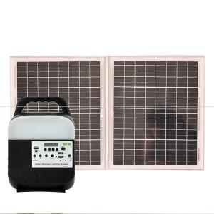 45W solar panel IP65 Solar LED Home Light ABS Material -20℃-60℃ Working