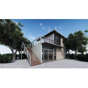 40ft 3 Bedroom Container Homes , Assembled Cabin Prefabricated Container Homes