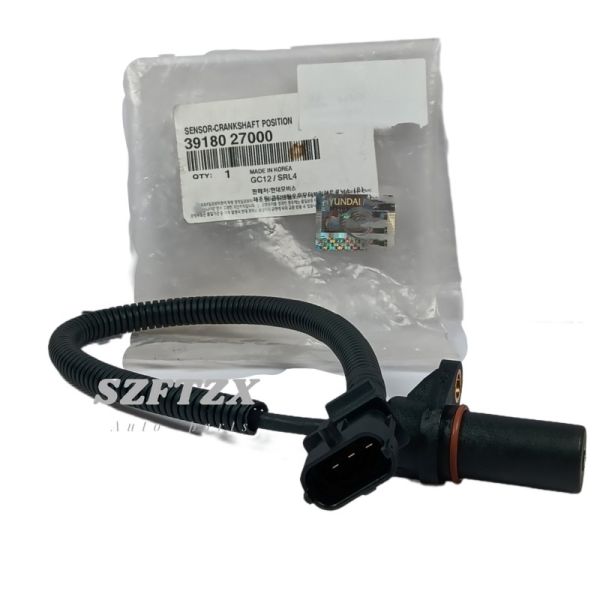 Genuine New 3918027000 39180-27000 Engine Crankshaft Position Sensor for Hyundai Santa Fe KIA Sportage