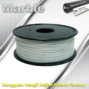 Marble 3D High Strength Printer Filament 3mm / 1.75mm , Print temperature 200°C