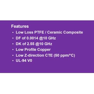Rogers AD255C Substrates are RF laminate material using in Automotive telematics