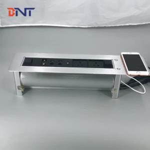 Multifunction office electrical accessory AU power tabletop electric flip socket