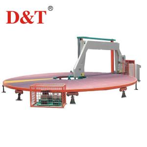 Cheap Foam In Slice 3.5r/Min Circular Foam Cutting Machine Long Life Time DTYQ-750 for sale