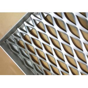 China Expanded Type Decoration Aluminum Mesh Panel For Facade Cladding System 600X1000 on sale