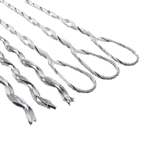 Quality Preformed OPGW Tension Clamp 2.2mm Wide Range Gripping wholesale