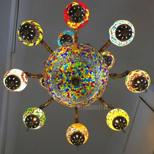 Mediterranean Style Decoration Handmade Turkish Pendant Light(WH-DC-23)