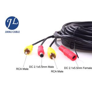 6M RCA Video Cable For Car Rear View Backup Camera Bus Truck Caravan 12V-24V