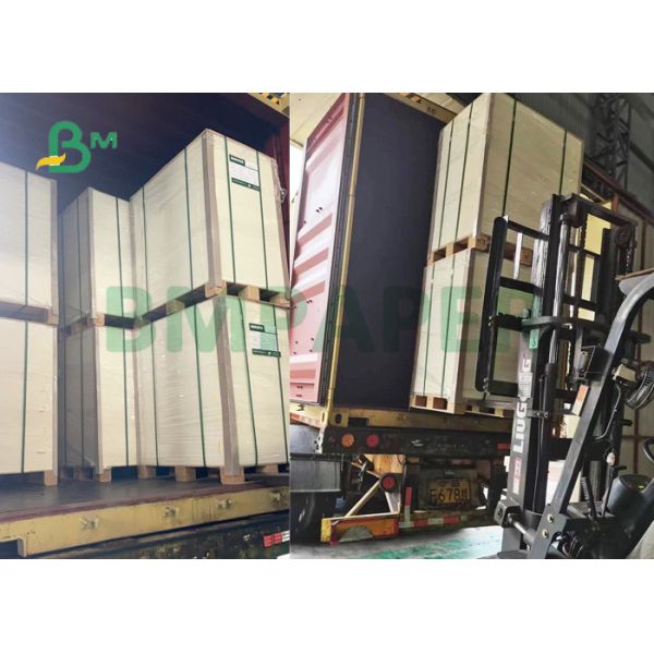 Quality 12pt 18pt White C1S SBS Board For Paper Bag 28" x 40" High - Speed Printing wholesale