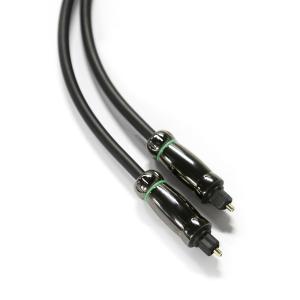 Corrosion Resistant TOSLINK Optical Audio Cable OD6.0mm Black Cable For DVDs Blu