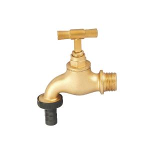 1/2"X 3/4" Long Thread Brass Bibcock Valve Water Faucet For Basin