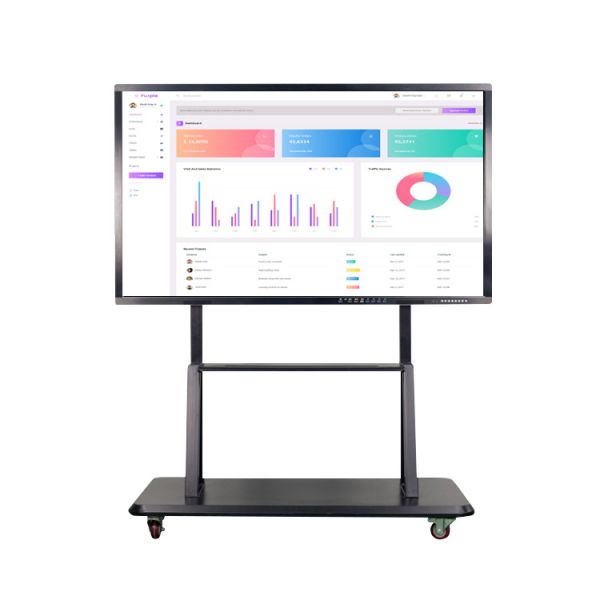 75"/86" Smart Interactive Whiteboard with Dual OS Touch Screen Kiosk for