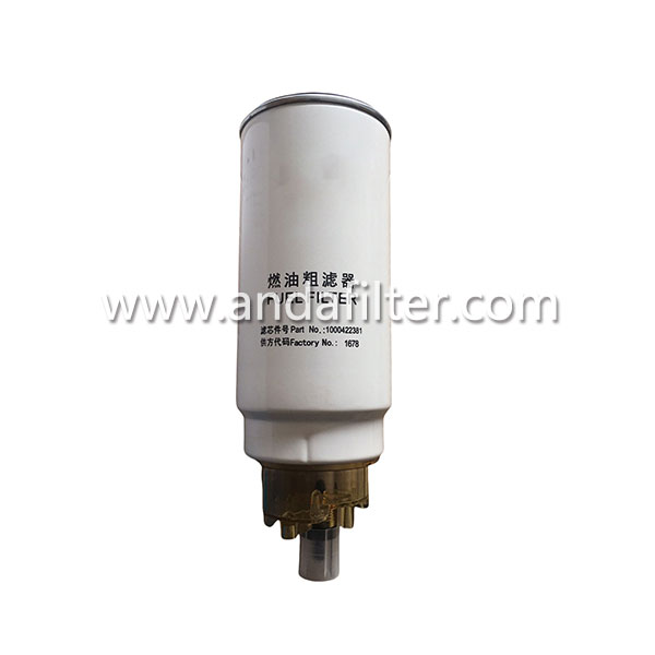 High Quality Fuel Water Separator Filter For Weichai 1000422381