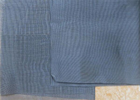 Square Black Plastic Hardware Cloth Herringbone Weave CE Certification