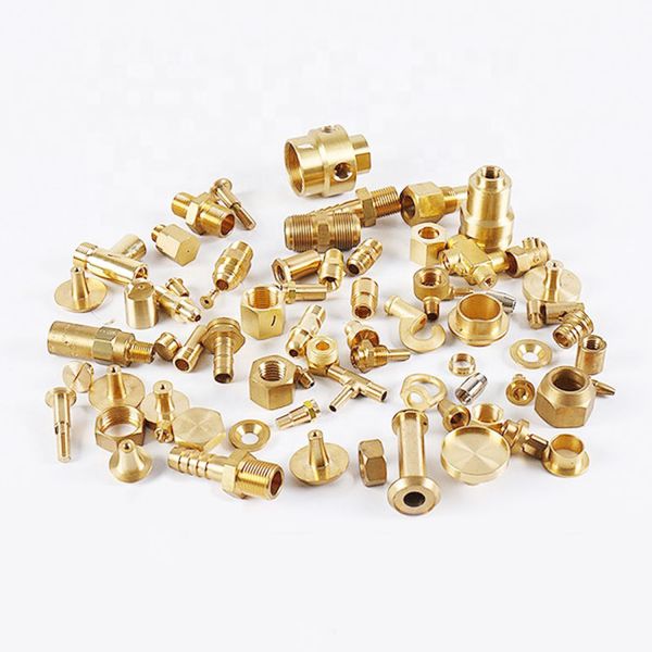 Tolerance 0.005mm 0.01mm Brass CNC Turning Parts Motocycle Car Spares
