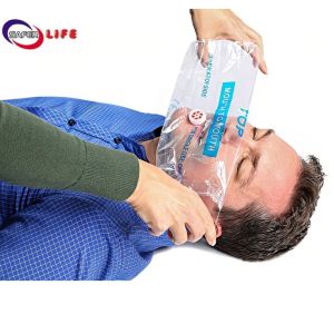 CPR Face Mask Gift Present Kit Promotion of First Aid Deluxe with Key Chain