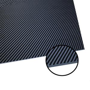 100% 3K Twill Matte Carbon Fiber Plate Laminated Sheets With High Strength
