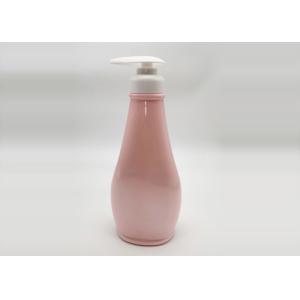 China 500ml Round PET Plastic Cosmetic Bottles With Lotion Pump on sale