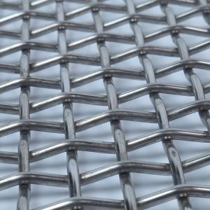 Manganese Steel/stainless Steel Crimped Wire Mesh Vibrating Screen Mesh with