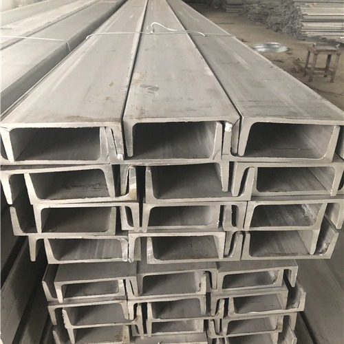 Quality SS304 cold rolled Stainess Steel U-Channel For Solar Photovoltaic Stents wholesale