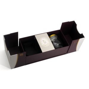 Cheap Custom Logo Printed Empty Honey Bottle Jar Packaging Gift Boxes for sale