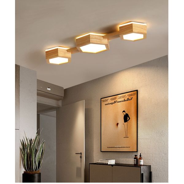 Japanese LED Corridor Lamp Modern Entrance Hall Hallway Lustres Nordic Creative Cloakroom Ceiling Lights(WH-WA-49)