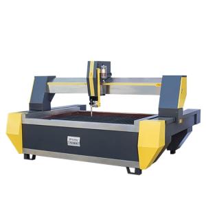 High Accuracy Water Jet 3 Axis Cutting Machine 30KW 37KW CNC Stone Cutting