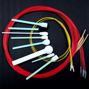 High Absorbent Camera Solvent Cleaning Swabs ESD Safe Handle Easy To Use