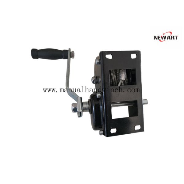 Quality 800 Lb Two Handles Automatic Manual Hand Winch With Brake For Lifting wholesale