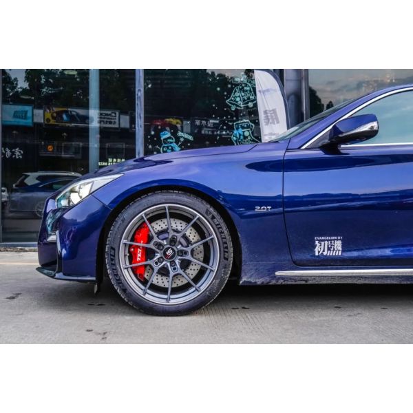 Big Brake Kit Forged Caliper With Drilled Vented Disc 378x32MM For Infiniti FX35 FX37 FX45 FX50 Q50 Q50L Q50S 2013-2021