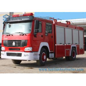Heavy Duty HOWO 310Hp 10000L Diesel Fire Fighting Vehicle 2 Axle