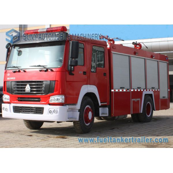 Quality Heavy Duty HOWO 310Hp 10000L Diesel Fire Fighting Vehicle 2 Axle wholesale