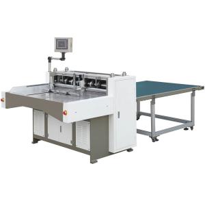 Non - Woven Fabrics / Du Lvmo Sheet Slitting Machine Round Knife Cutting
