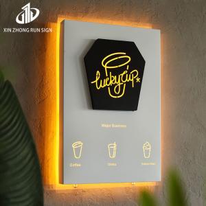 Custom Outdoor Round Led Light Box Business Sign Wall Logo 3d Round Wall Sign