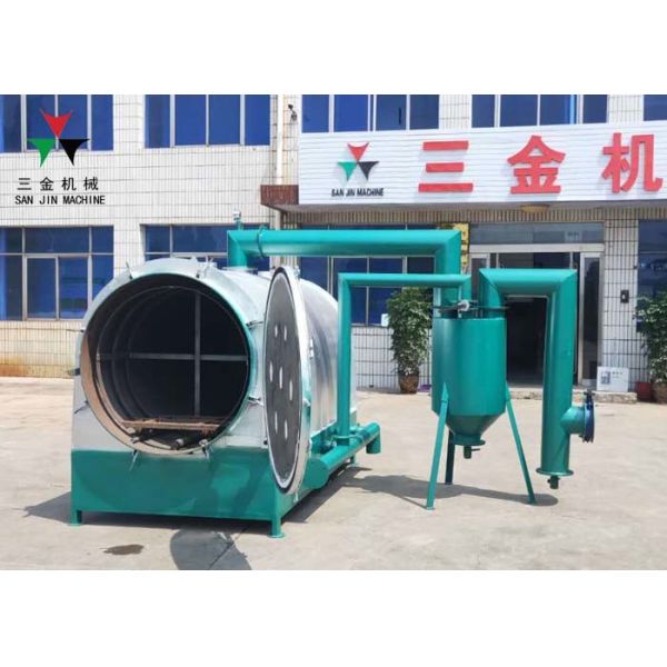 Quality Horizontal Type Charcoal Carbonizer Furnace Oven 4T/24h 7T/24h 2T/24h wholesale