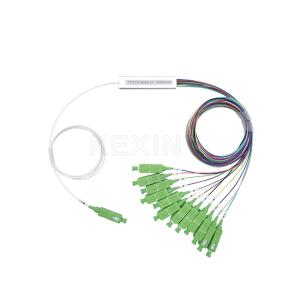 KEXINT 1x12 G657A1 Fiber Optic PLC Splitter Single Mode Mini Type SC APC