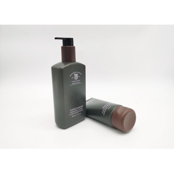 Quality Silk Screen Printing Gradient Black Hdpe Plastic Bottles wholesale