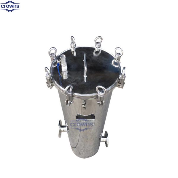 7core 40 Inch Industrial Water Filter Housing High Flow Stainless Steel Multi