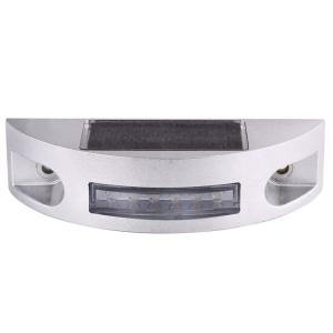 High Reflection Semi-circle Solar Cast Aluminum Road Stud 104*123*23mm with High Reflection