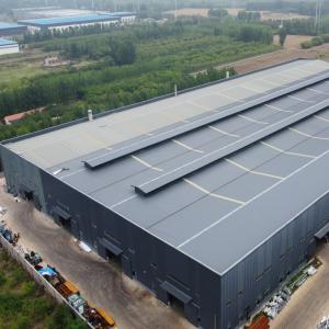 Prefab Steel Grain Storage Warehouse with 50-Year Lifespan
