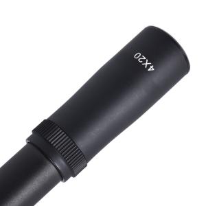 4X20 Hunting Scopes with Double Rings Enhance Your Hunting Accuracy and