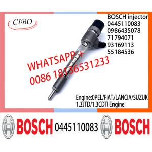 BOSCH Common Rail Injector 0445110083 0986435078 55192495 71791255 71794071
