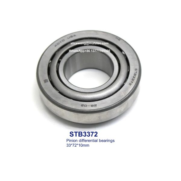STB3372 automotive pinion diff bearings for auto repair and maintenance 33*72*10mm
