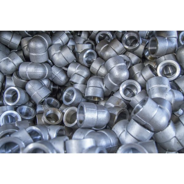 WP304 Butt Welded Steel Tee Elbow Threaded Pipe Fitting Stainless