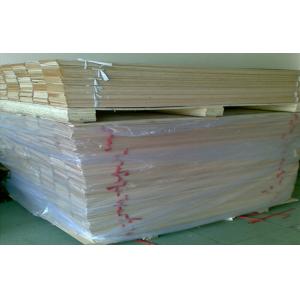 China Yellow Sliced Cut Yellow Oak Veneered Plywood Sheets , Flooring Wood Veneers on sale