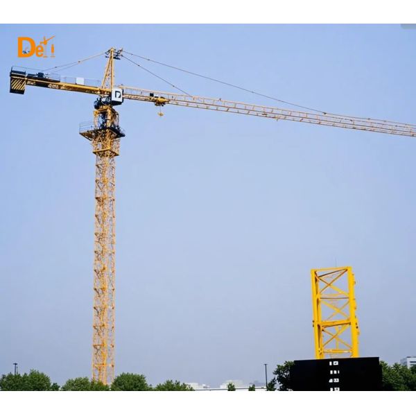 Second Hand Zoomlion 6012-6 Tower Crane Machine Old Construction Equipment