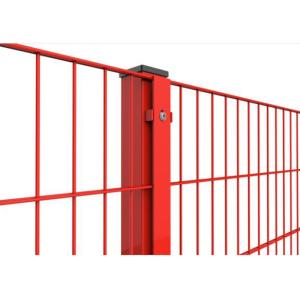 Hot Dipped Galvanized 2D Double Wire 656 Fence Panel Height 1030MM Length: