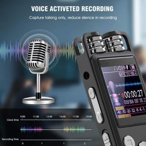 30Hours Long Distance Voice Recorder X169 16GB Professional HD Small Voice